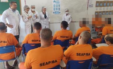 Câncer de próstata é tema de palestra para internos do Conjunto Penal de Juazeiro