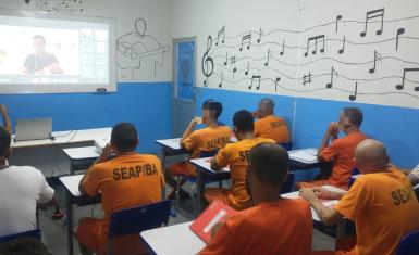 Internos do Conjunto Penal de Itabuna passam por curso de almoxarife