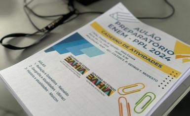 Reeducandos da Seap participam de Aulão Integrativo para o Enem PPL-2024