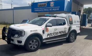Seis internos são transferidos do Conjunto Penal de Jequié