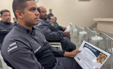 Curso de Aperfeiçoamento Policial Penal é concluído em Feira de Santana