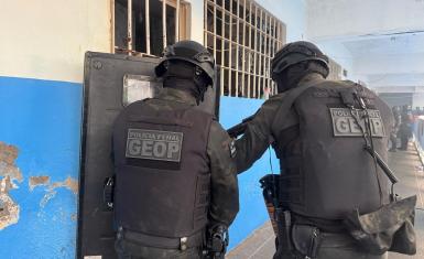 Seap deflagra megaoperação conjunta no Conjunto Penal de Itabuna