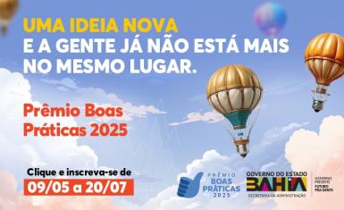 Secretaria da Administração abre inscrições para o Prêmio de Boas Práticas de Trabalho no Serviço Público