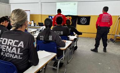 Policiais Penais da Bahia iniciam treinamentos com a Força Penal Nacional