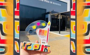 Reeducando do Conjunto Penal de Barreiras é premiado em evento de arte e cultura